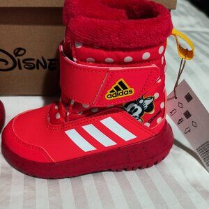 NEW IN BOX - Minnie Mouse Adidas Toddler Snow Boots